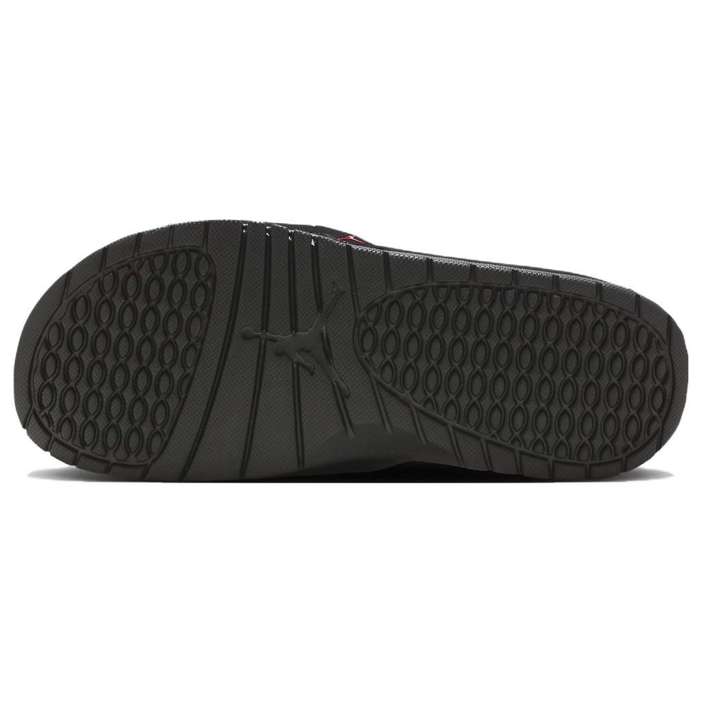 Air Jordan Hydro 8 Retro Slide Playoff Мужские кроссовки Черный Varsity-Red Белый FD7674-001