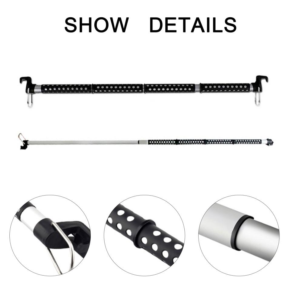 Автомобильная вешалка, регулируемая длина, универсальная удлиненная автомобильная вешалка для одежды, штанга для одежды, барная вешалка для одежды, держатель для одежды, домашний органайзер
