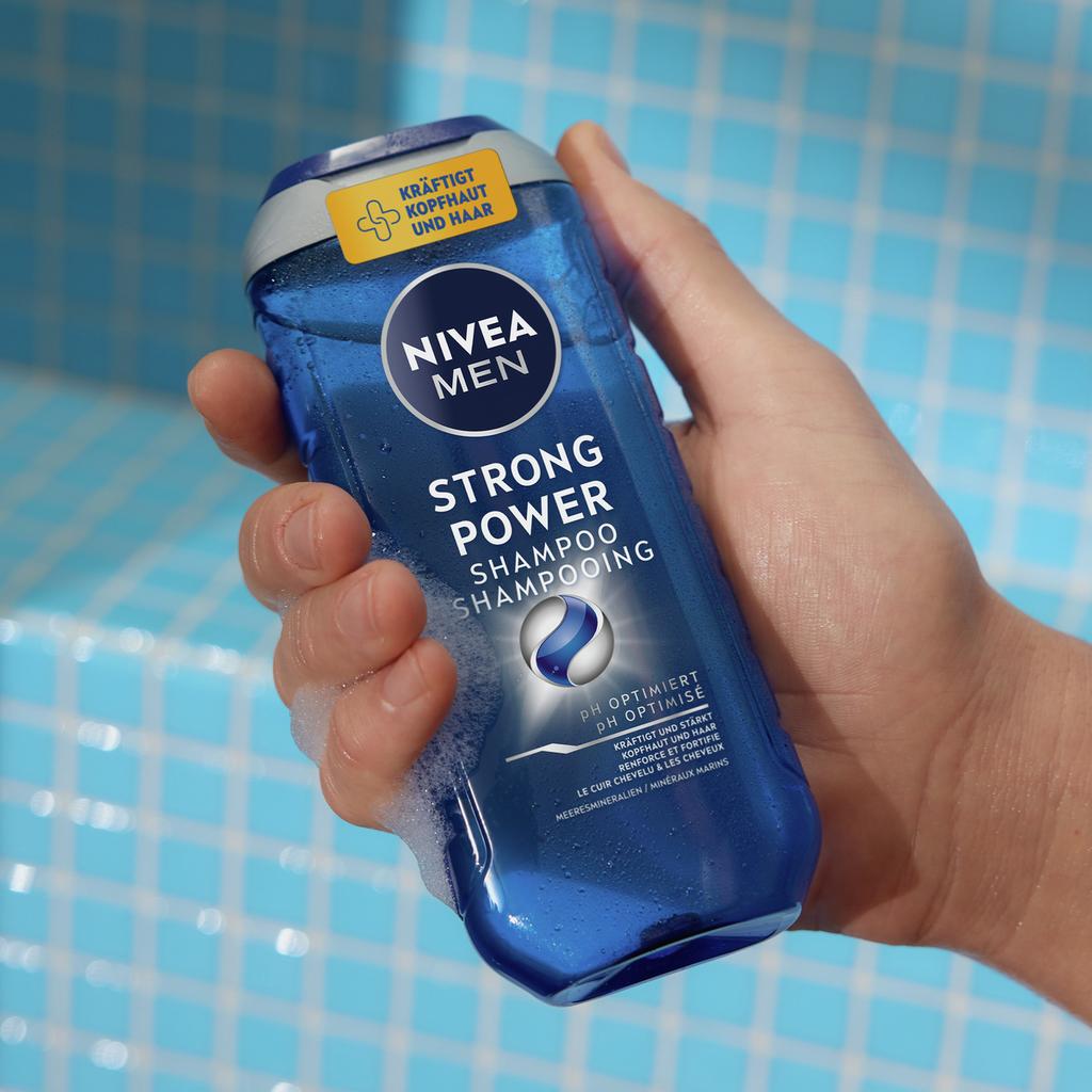 388878 Nivea Men Strong Power Szampon Wzmacniający 250 Ml