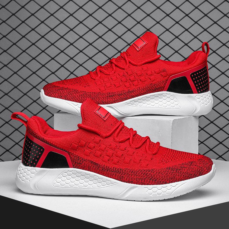 Весенние красные кроссовки для мужчин, сверхлегкие кроссовки унисекс, дышащие кроссовки для спортзала, женские кроссовки для профессиональных гонок на открытом воздухе для мужчин