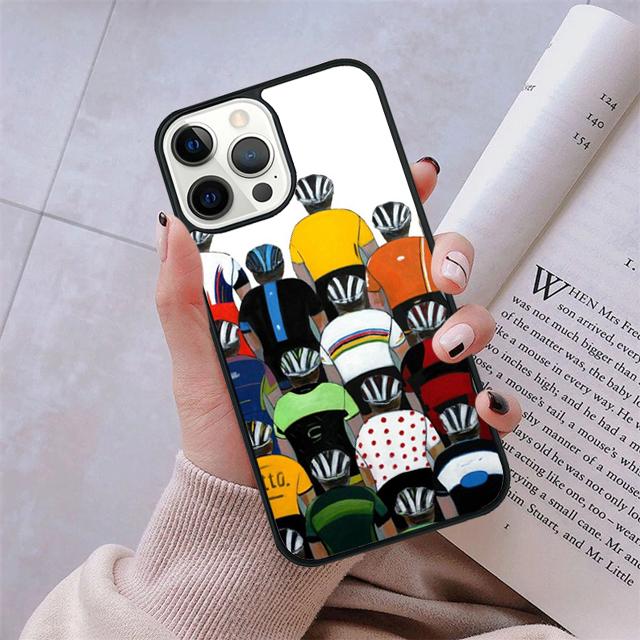 Чехол для телефона для велосипедиста шоссейного велосипеда Для iPhone 17 Air 16 15 11 12 13 14 Pro Max Plus coque