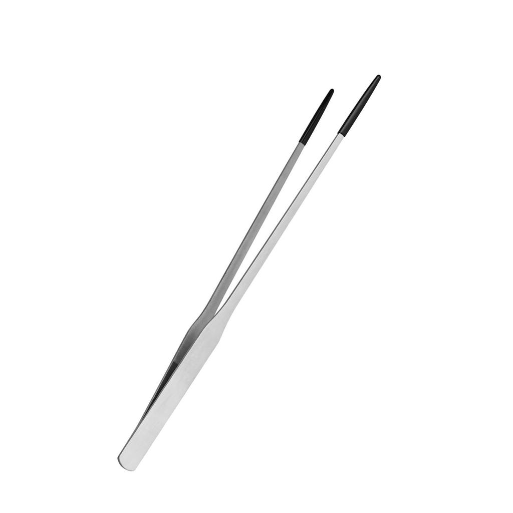 Рептилии Кормовые щипцы Зажим Длинные Нескользящие Покрытые Нержавеющая сталь для Безопасного обращения с кормом для питомцев