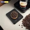 Цифровые перезаряжаемые весы для кофе с таймером, светодиодным экраном, эспрессо, USB, 3 кг, макс. вес 0,1 г, высокоточные кухонные весы