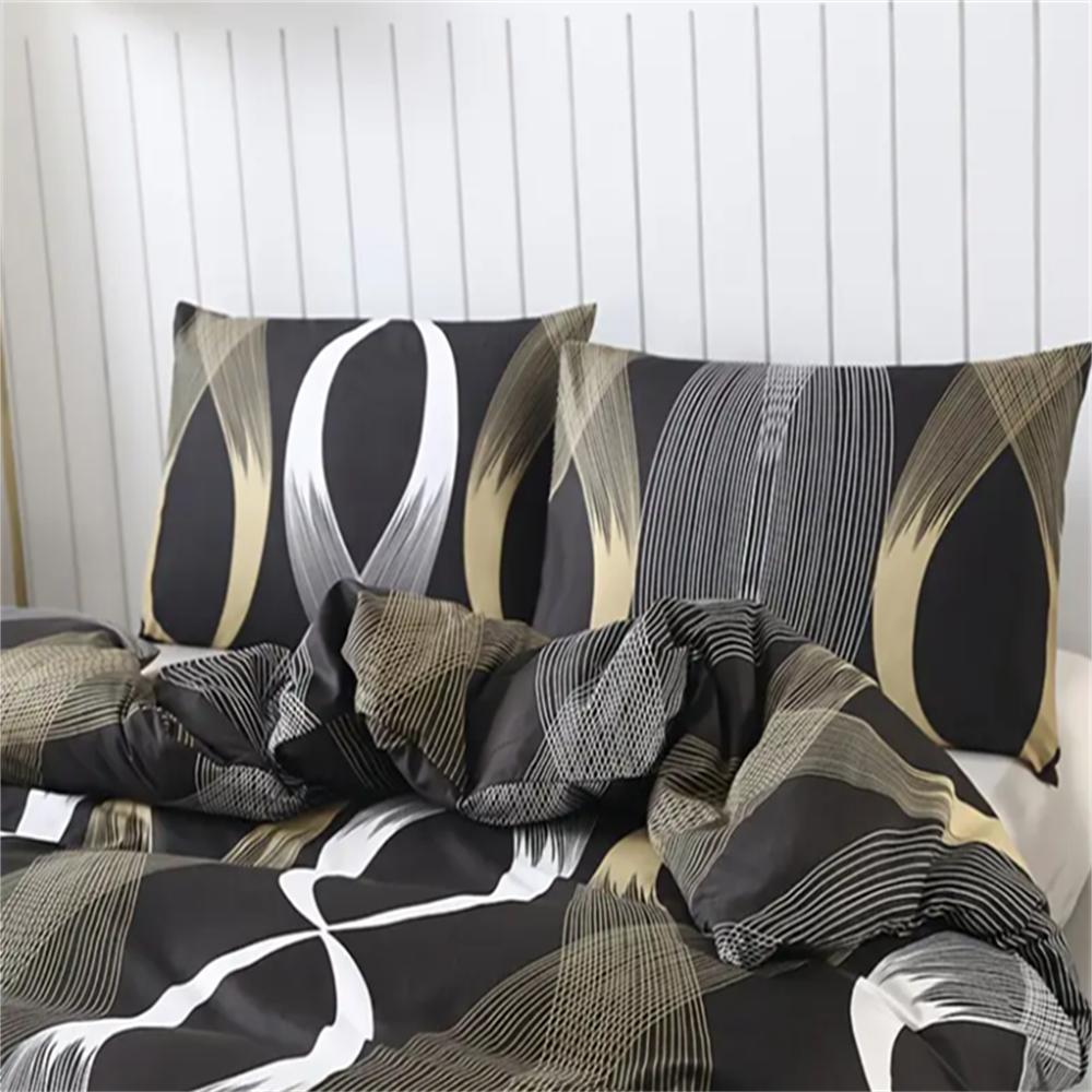 2 шт. Комплект пододеяльников Высококачественный флис Приятный к коже Удобный Растительный Геометрический Цветочный Домашний Гостиничный Текстиль 1 шт. Пододеяльник + 2 шт.