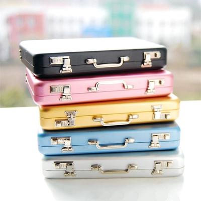 1:6 Cute Mini Dollhouse Miniature Protable Suitcase Breifcase for 1/6 Blyth BJD Mini Doll Toy Accessories