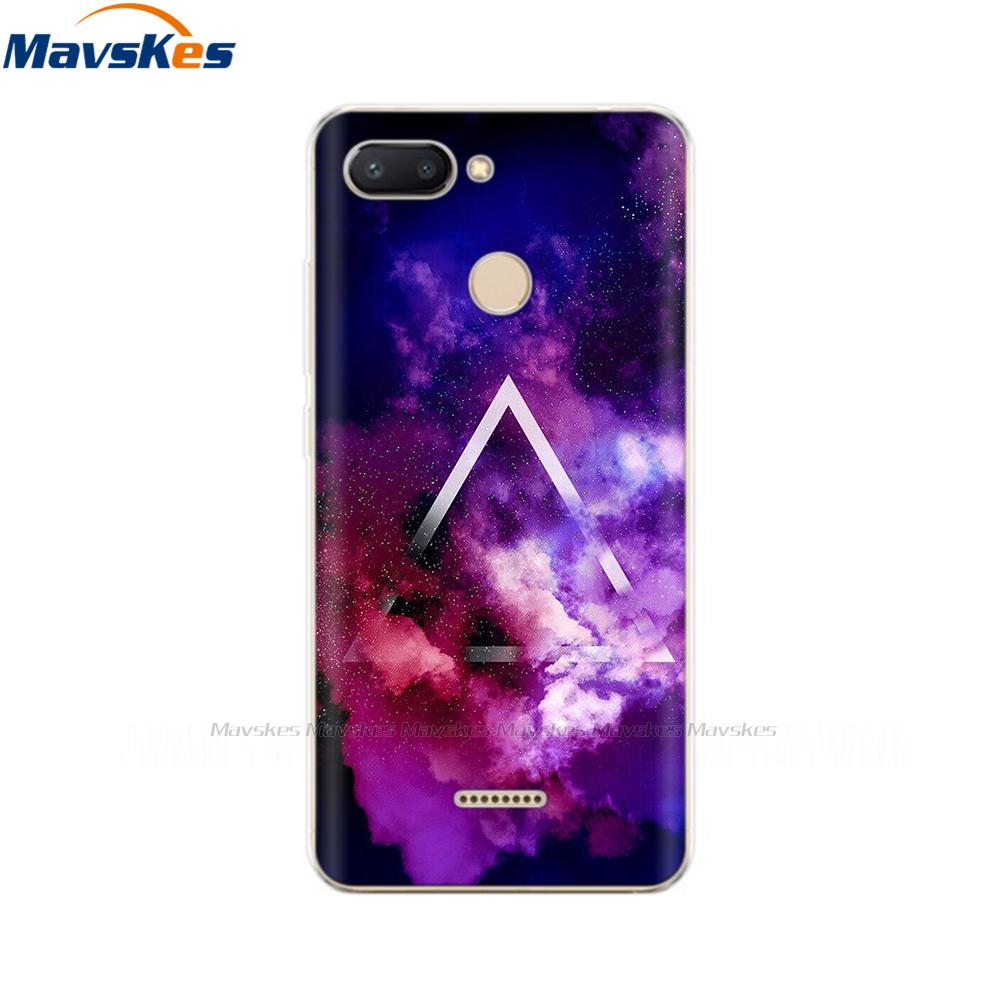 Silicone Cover for Xiaomi Redmi 6 Case Full Protection Soft Tpu Back Cover Phone Case for Xiaomi Redmi 6 Redmi6 Bumper Coque Bag