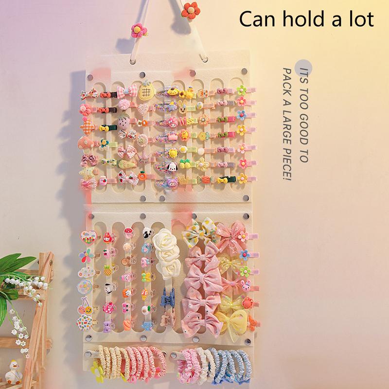 Пояс для хранения заколок, стойка для показа детских украшений, настенная подвесная симпатичная заколка для волос, настенное крепление, дисплей St