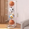 Стойка для хранения баскетбольных мячей Вертикальная стойка для мячей Держатель для хранения мячей Органайзер
