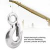 304 Stainless Steel Authentic Swivel Round Eye Snap Clip Cargo Lifting Hook(90mm 0.5T)