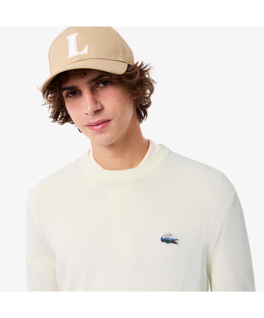 Мужской праздничный джемпер LACOSTE с круглым вырезом Croc Ah5415-55N 70V