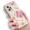 Чехол для телефона «Доктор медсестра, здоровье» для Xiaomi POCO F2 F3 M2 M3 M4 X3 X4 Pro NFC F4 GT 5G F1 X2 C3 C31 C40 M5S, мягкий черный чехол из ТПУ