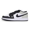 Air Jordan 1 Low Винтажные Баскетбольные Кроссовки Мужские Черно-Белые 553558-131(Команда85-)