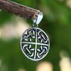Новый винтажный кулон викингов с кельтским узлом, ожерелье, мужская цепочка, скандинавский амулет Одина, ювелирные изделия, подарок для пары