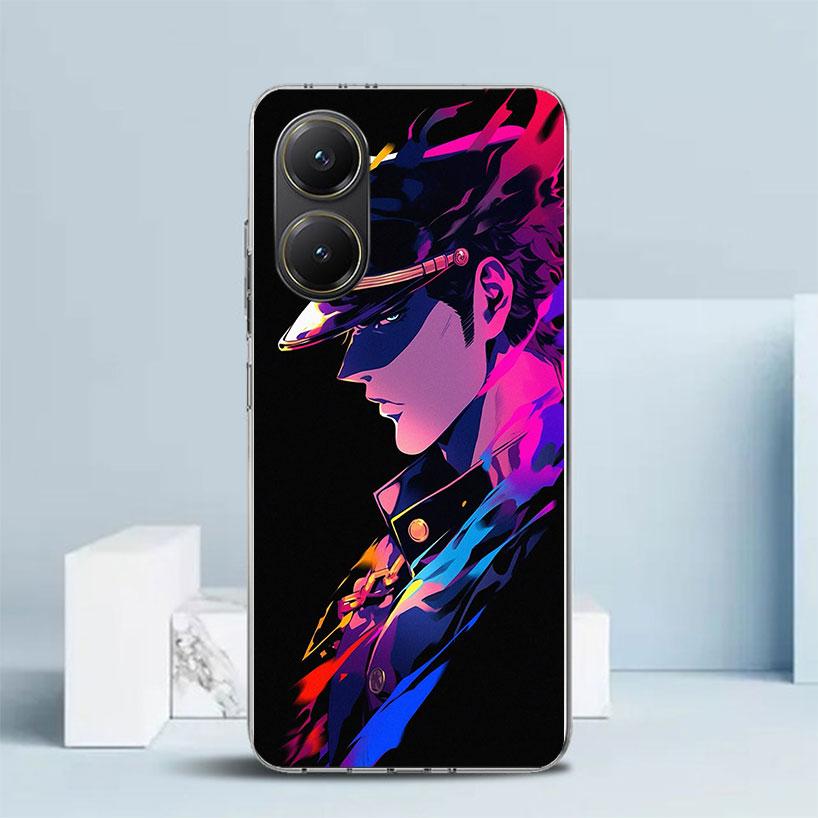 Чехол для телефона JoJo's Bizarre Adventure Kujo Jotaro для Xiaomi Poco F7 Ultra X5 X6 X7 Pro M7 Redmi 15C 15 13C 13 12C 12 10C 10 10A 9