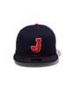New Era Детский Молодежный 9FIFTY Snapback WBC Самурай Японии Шохеи YOUTH YTH 950 J ЛОГОТИП NVY Кепка, Охтани, Темно-синий, 52-56см,