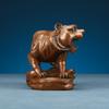Red Chinese Zodiac Copper Handicraft Equipment Ornaments Mountain Tiger Home Furnishing