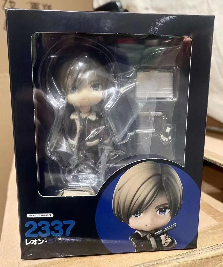 Hot 10cm Resident Evil Anime Figure #2337 Biohazard Leon S.Kennedy Action Figures Pvc Adult Collection Model Doll Toys Kids Gift