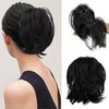 Синтетические короткие волнистые накладные волосы, хвостик-клочок, небрежные пучки для женщин, ежедневное использование