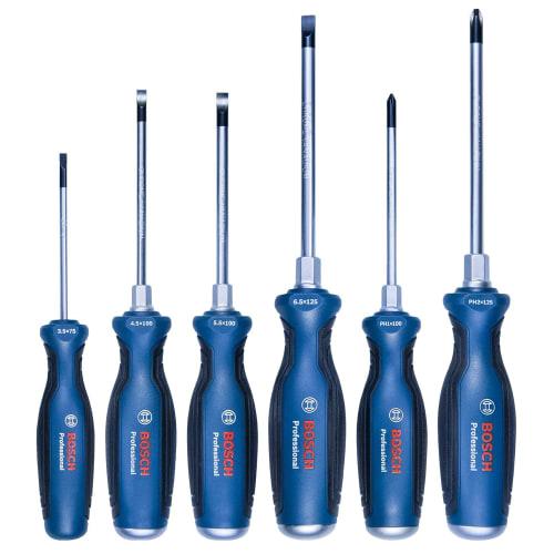 BOSCH PROFESSIONAL 6-Piece Penetration Screwdriver Set 1600A016BF