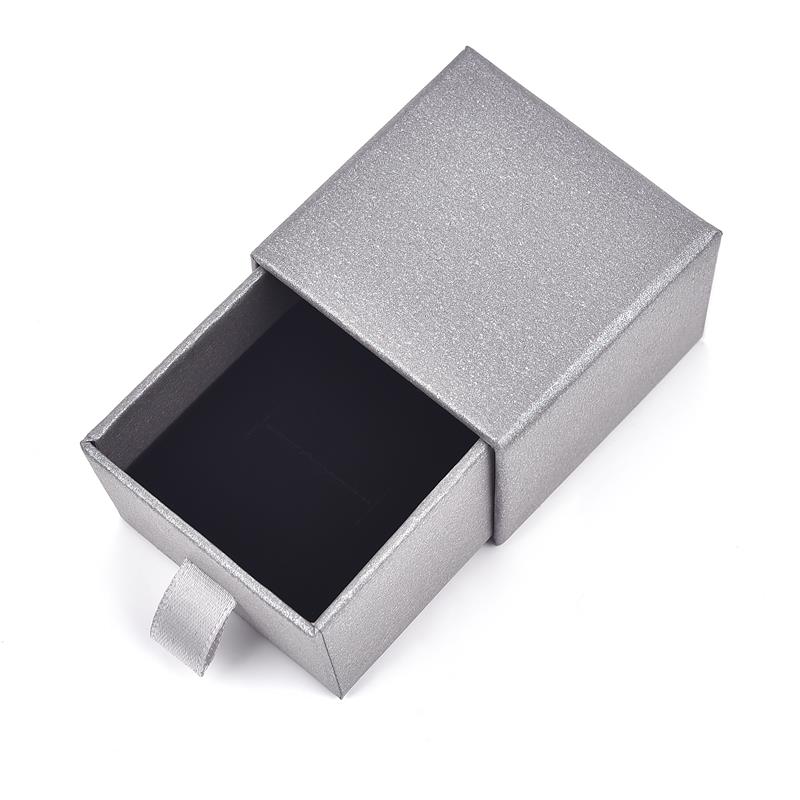 Drawer Jewelry Packaging Box Pull Out Necklace Ring Earring Bracelet Storage Organizer Display Gift Box 5 * 5 * 3cm