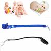 Baby Infant Toddler Dummy Pacifier Spring Soother Nipple Clip Chain Holder Strap