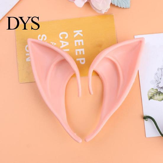 Reusable Elf Ears 10 Pairs of Soft Latex Adorable Simple Mardi Gras Party Supplies Operation for Cosplay Halloween Christmas Parties