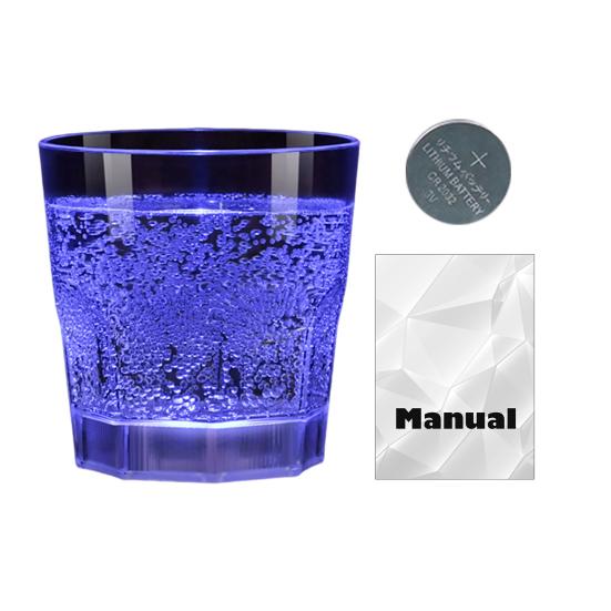 1/6 шт. Светящиеся рюмки со светодиодной подсветкой, бокалы для виски для вечеринки, светящиеся в темноте, многоразовая посуда для напитков