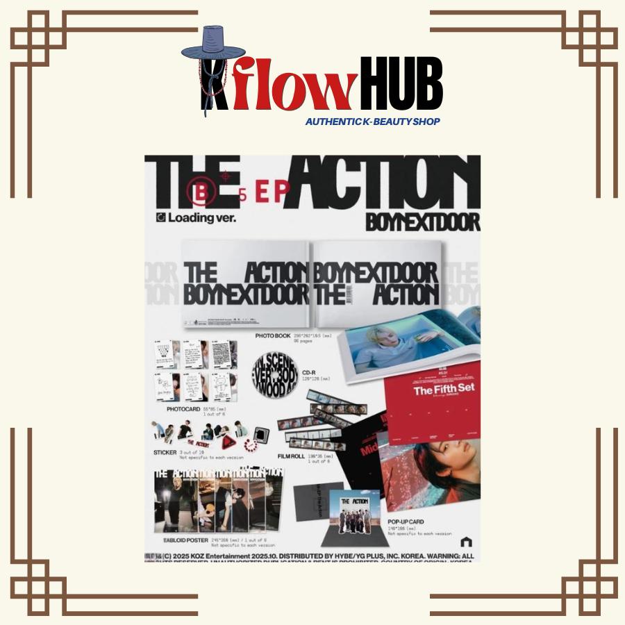 [В НАЛИЧИИ] BOYNEXTDOOR - 5-й EP THE ACTION NORMAL Ver. АЛЬБОМ