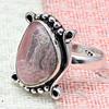 Rhodochrosite Gemstone Handmade Silver Jewelry  "9"