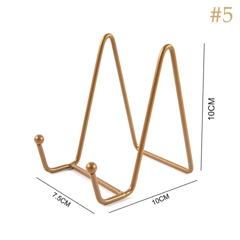 1 шт. Железный арт-журнал, подставка для посуды, подставка для тарелок, чаша, фоторамка, держатель для фотокниги