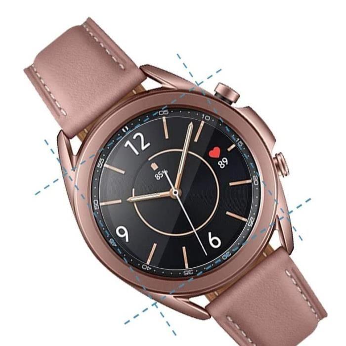 Protection Écran - PHONILLICO - Samsung Galaxy Watch 3 - Verre Trempé - Pack de 2 - 41mm