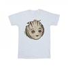 Marvel Mens I Am Groot Wooden Head T-Shirt