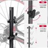 CXWXC Bicycle Stand, Maintenance Stand, Non-Toppling, Fits 18-29 Inch Bikes, Horizontal Display Stand (HS-014F)