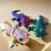3D Печать Хамелеон Украшения Многосуставные Подвижные Симуляция Дракон Цвет Мультяшный Дракон Домашний Декор Детские Крутые Подарки