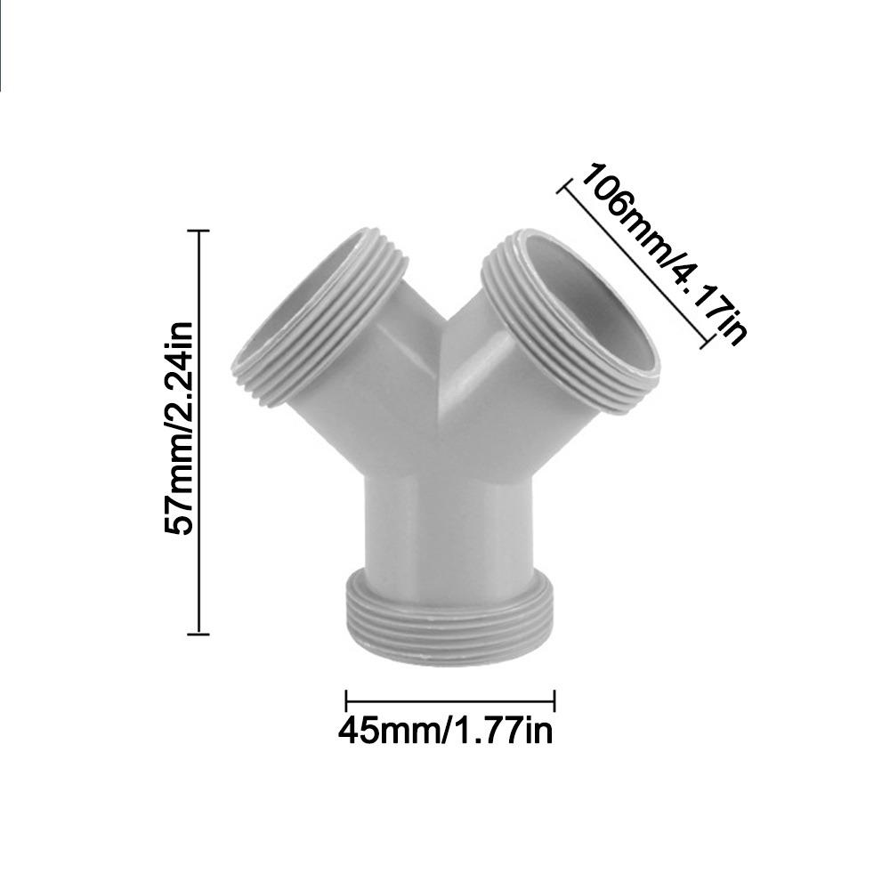 Anti Leak Kitchen Sink Drain Connector Threaded Nut Corrosion Resistant Basin Pipe Fitting Sealing Gasket Waste Pipe Adapter