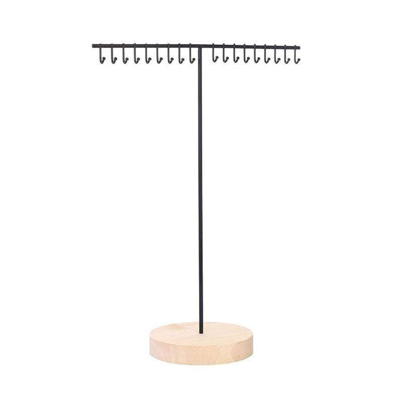 Модная Прочная Металлическая Подставка для Ювелирных Изделий для Ожерелий Браслетов и Серег Прозрачные Органайзеры с Несколькими Башнями