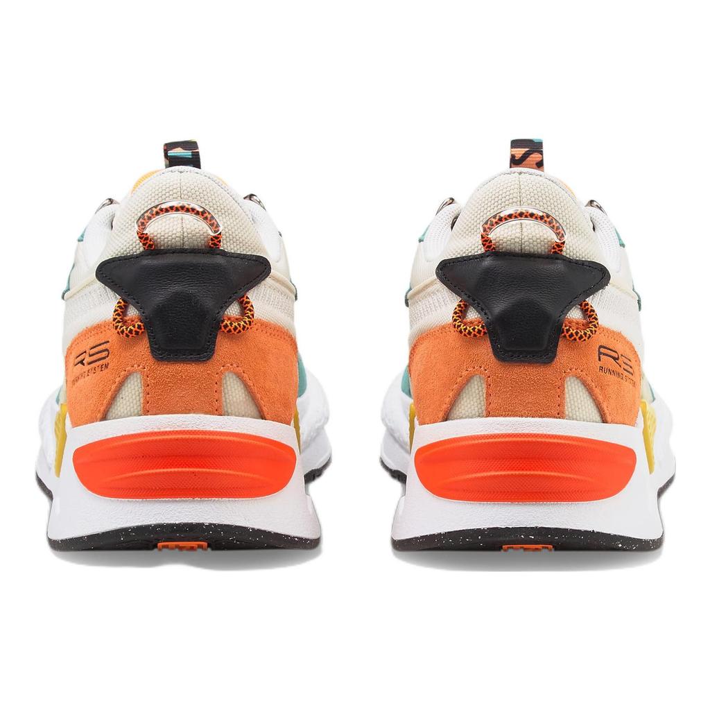 Puma Rs-Z Ткань Синтетическая кожа Двухслойная коровья кожа Hc Спорт Удобные Низкие Кроссовки для образа жизни Унисекс кроссовки Белый Синий Оранжевый 383368-01