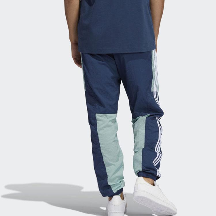 Adidas Оригинальные дышащие свободные повседневные спортивные брюки унисекс темно-синие GN3834