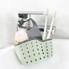 Kitchen Sink Drain Basket Kitchen Sink Holder Adjustable Soap Sponge Shlf Hanging Drain Basket Bag Kitchen Accessories