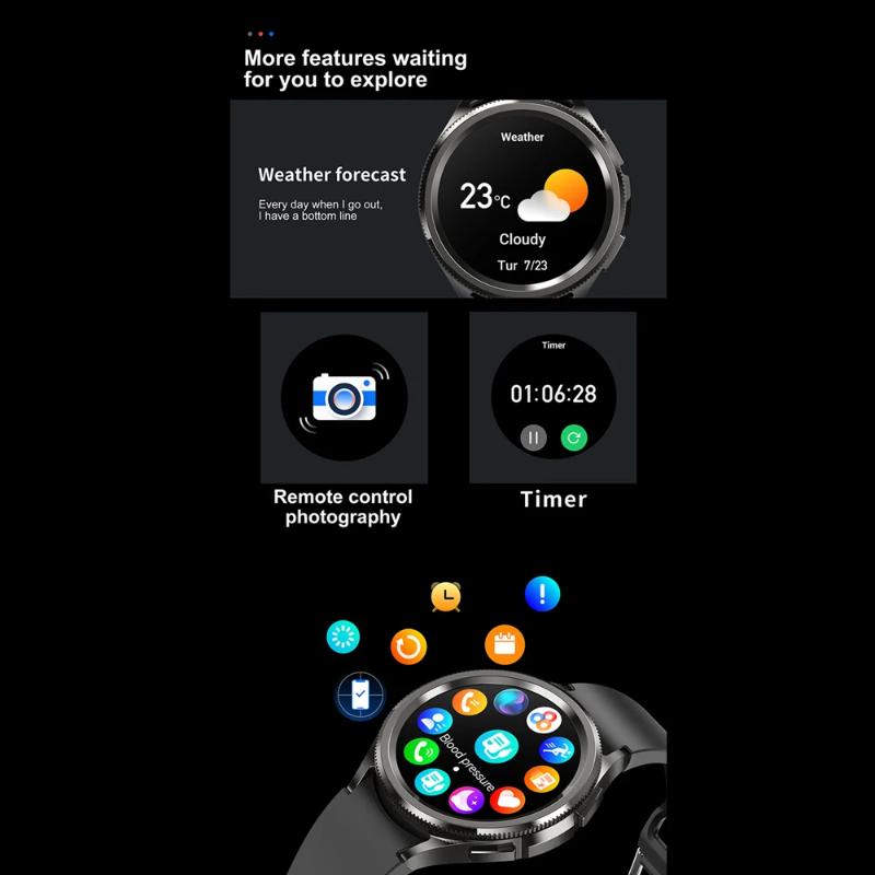 2026 Новые часы 6 Смарт-часы AMOLED Всегда включенный дисплей Звонки по Bluetooth GPS NFC Смарт-часы Мужские Женское здоровье для Android iOS