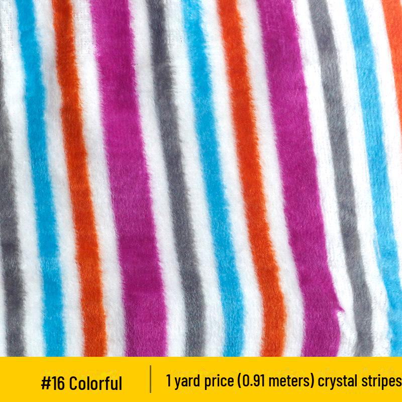 Ультрамягкая плюшевая ткань с полосками и анималистичными принтами (Корова, Жираф, Тигр, Леопард)