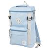 Рюкзак Рюкзак Коробчатый Тип Квадратный Водоотталкивающий Нейлон Большая Вместимость A4 Сетчатый Карман Сзади Молния 18L Логотип Светло-Голубой Один Размер [Aventura] PT-1853