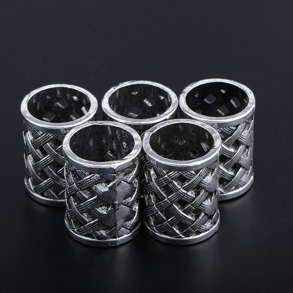 5 шт. серебряные прокладки в богемном стиле, свободные бусины, фурнитура для изготовления ювелирных изделий своими руками