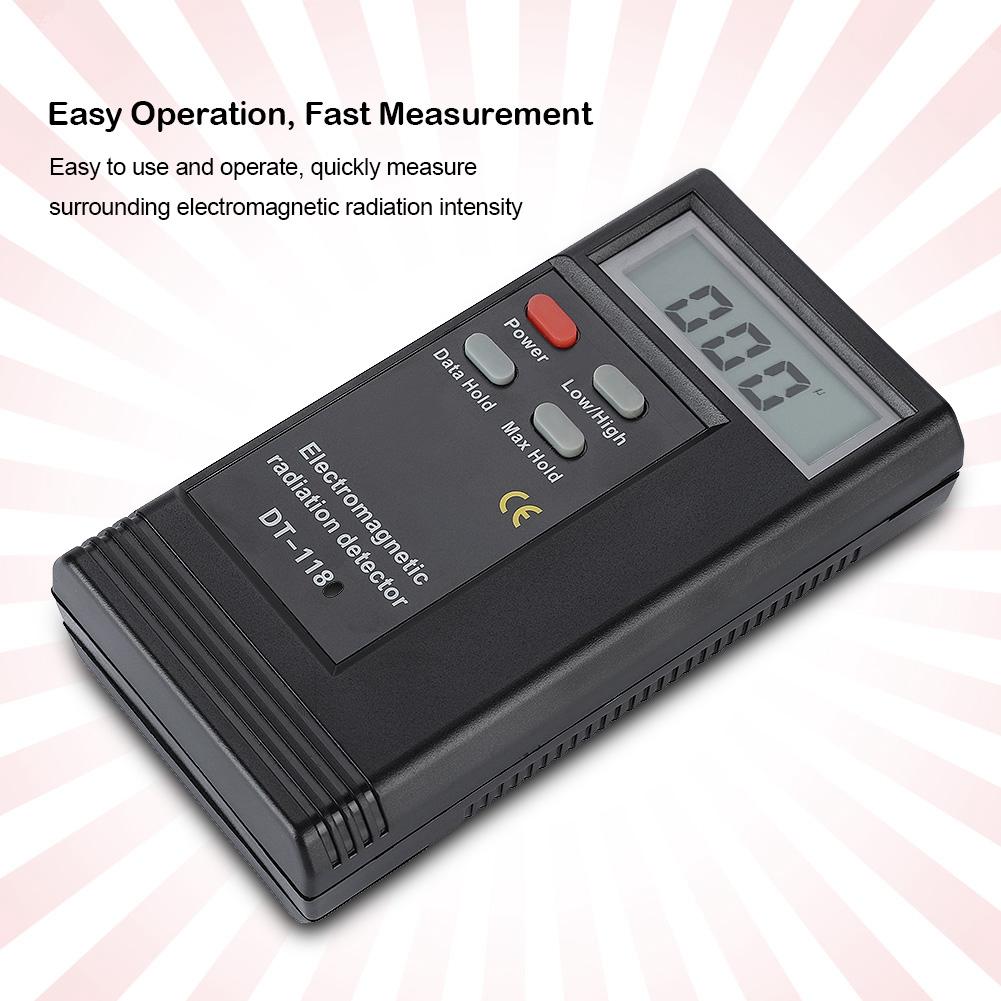 Dual Frequency Electric Magnetic Field Gauss Detector Electromagnetic Radiation Meter