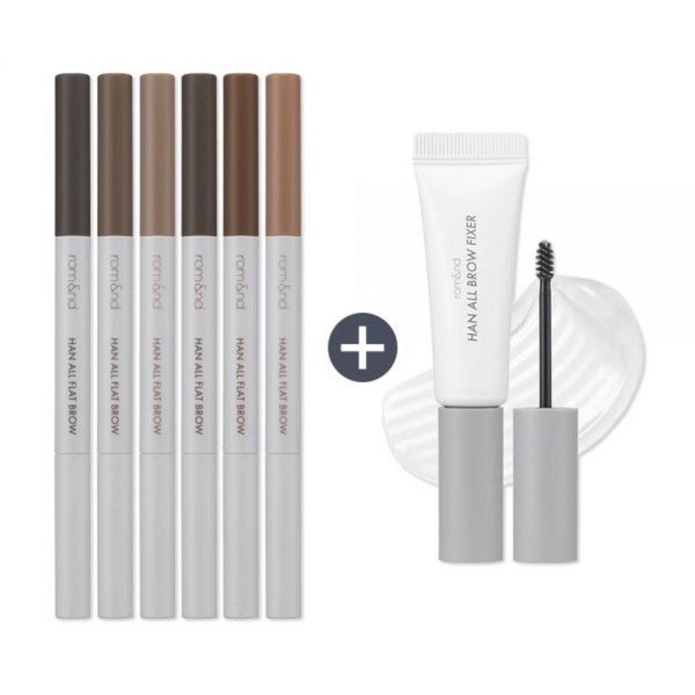 Набор для фиксации бровей Rom& Hanall Flat/Sharp Brow Fixer Set, Flat Brow C2 Grace Taupe_Hanall Brow Fixer, 1 шт.
