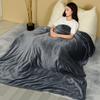 Электрическое одеяло утолщенное 2-стороннее быстрое нагревание фланелевые одеяла температура 10 уровней регулируемый таймер управления зимнее теплое