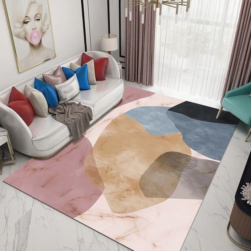 New Modern Carpet Mat for Living Room Luxury Home Decor Large Size Decoration Bedroom Area Rugs Non-slip Washable Mat Bedside