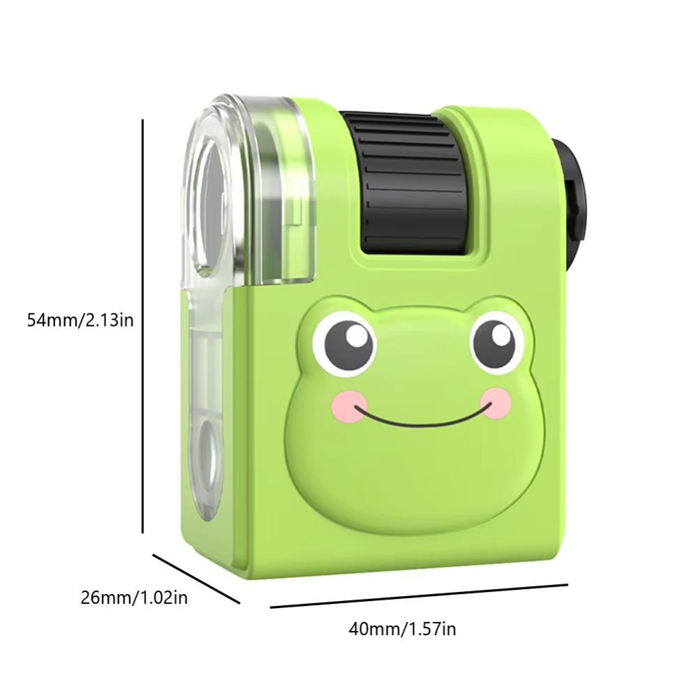 80x Magnification Portable Microscope LED Flashlight Pocket Microscope 80x Mini Microscope  Boys