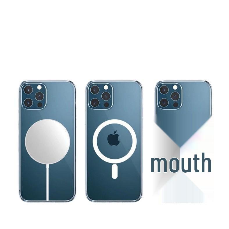 Магнитный прозрачный акриловый чехол для телефона для iPhone 17/16 Pro Max/15/14/13, не желтеющий