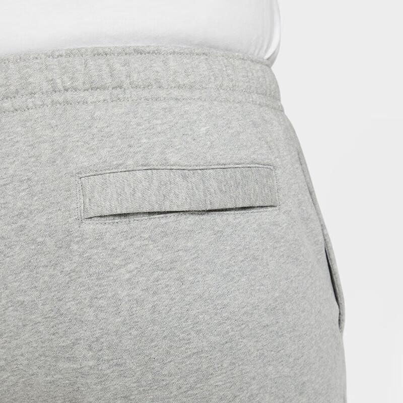 Nike Мужские зимние спортивные штаны, вязаные, с флисовой подкладкой, прямого кроя, повседневные